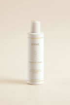 Flaska av Purifying Toner med label och pump, designad för oljig hudtyp.