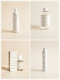 Leyme Hudrutin – Cleansing foam, Exfoliating Toner, Double Hydration Boost Gel och Sensitive Skin Moisturiser